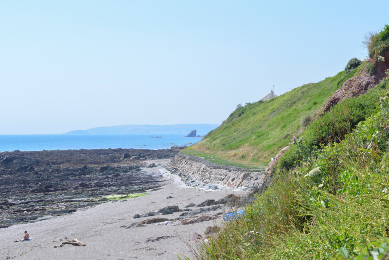 Local beach at Portwrinkle