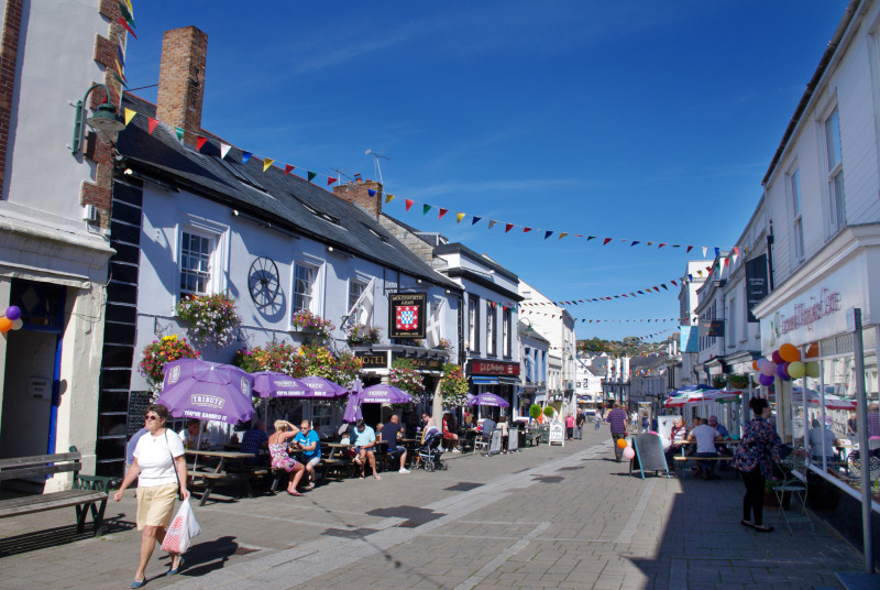 The beautiful market town of Wadebridge