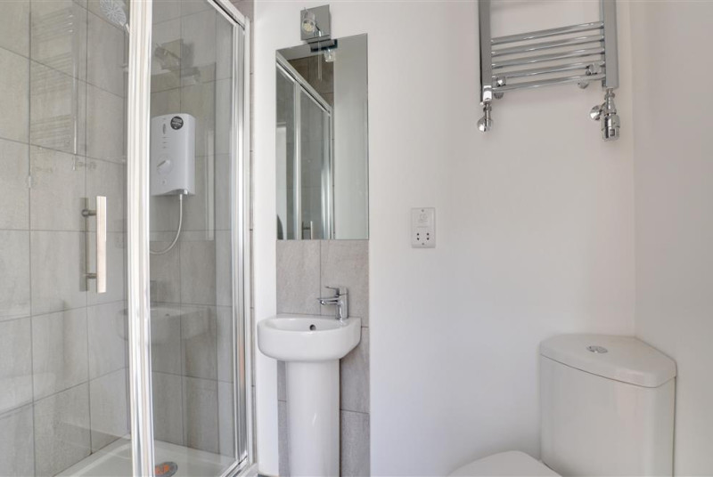 Downstairs shower room