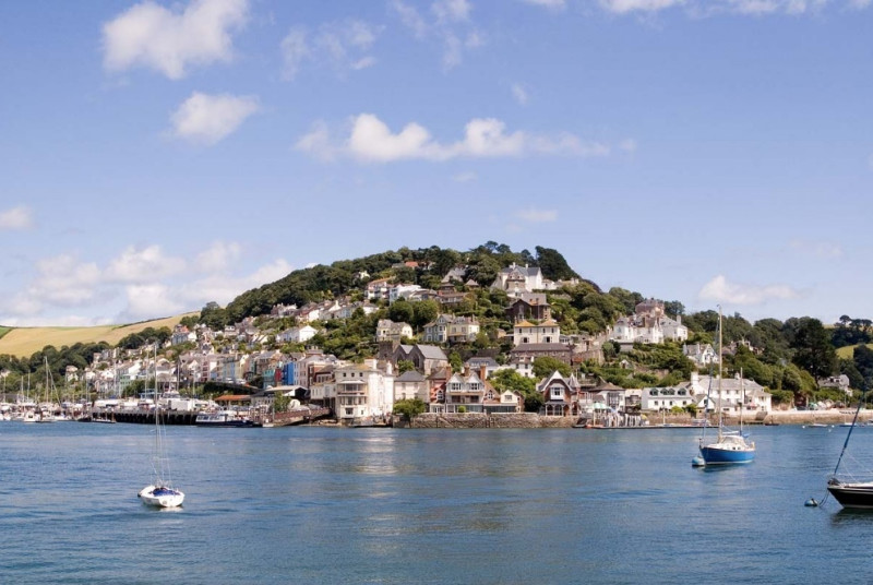 Kingswear from Dartmouth in South Devon
