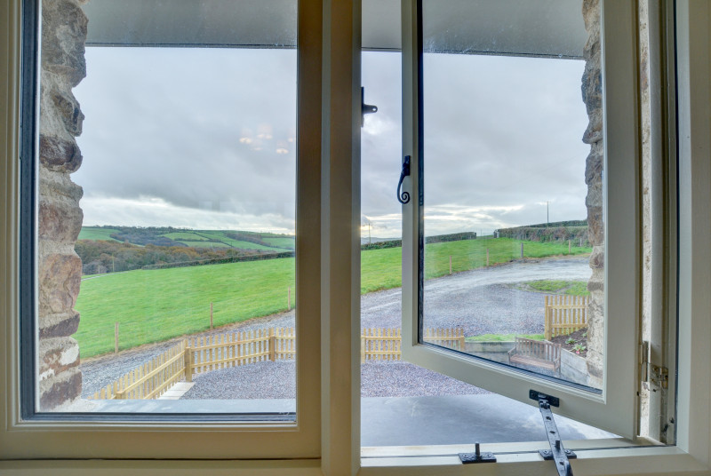 Wonderful county views from the sitting room