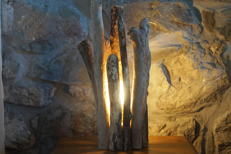 Bedroom 1 with double bed and breathtaking views.