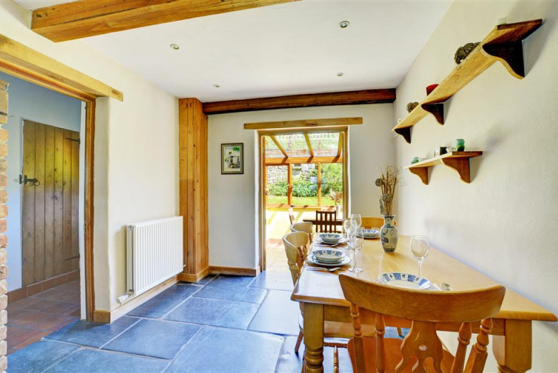 Alternate view of kitchen diner.