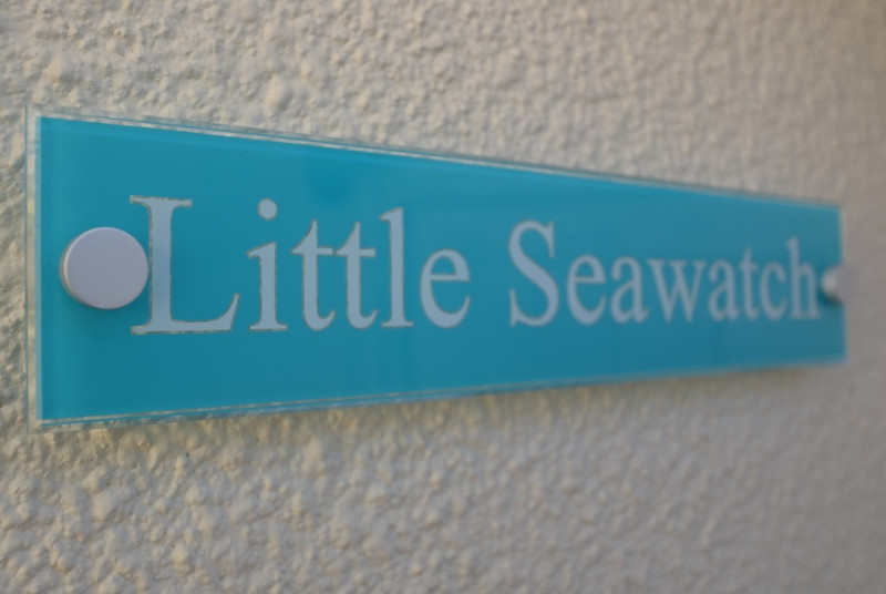Little Seawatch property name sign