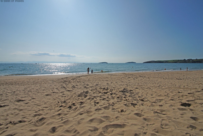 Abersoch beach - one of many sandy beaches within a few miles