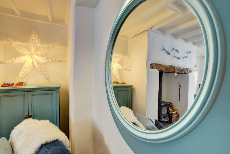 Lovely attention to detail in the sitting room