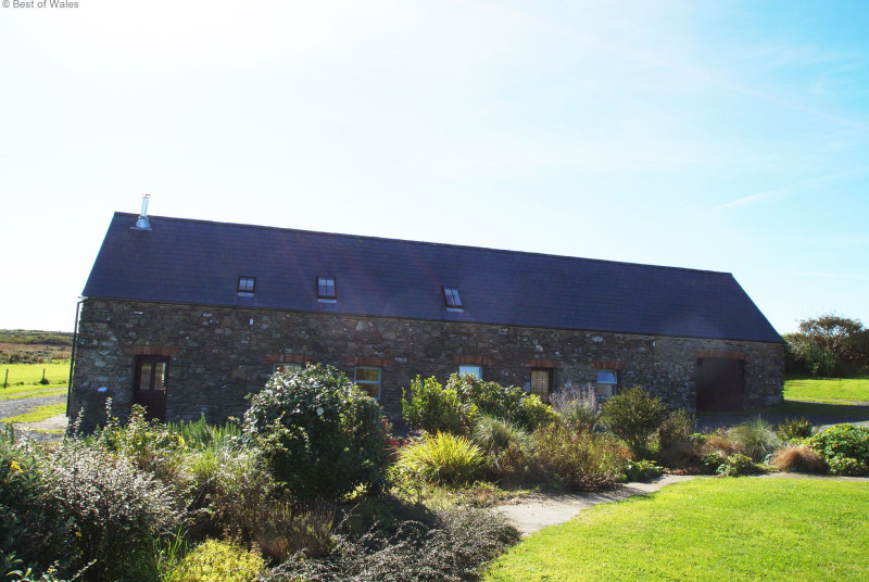 Y Felin Holiday Cottage in St Davids (on the left of the building)