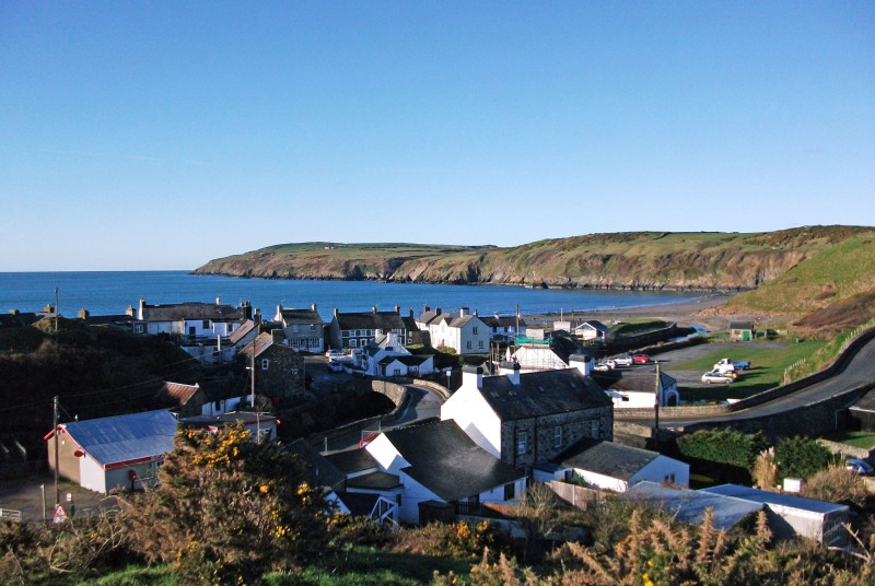 The picturesque seaside village of Aberdaron
