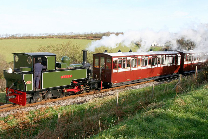 A 10 mile drive to Woody Bay station is a must for train enthusiasts 