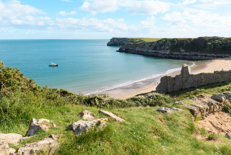 The outstanding Barafundle Bay!
