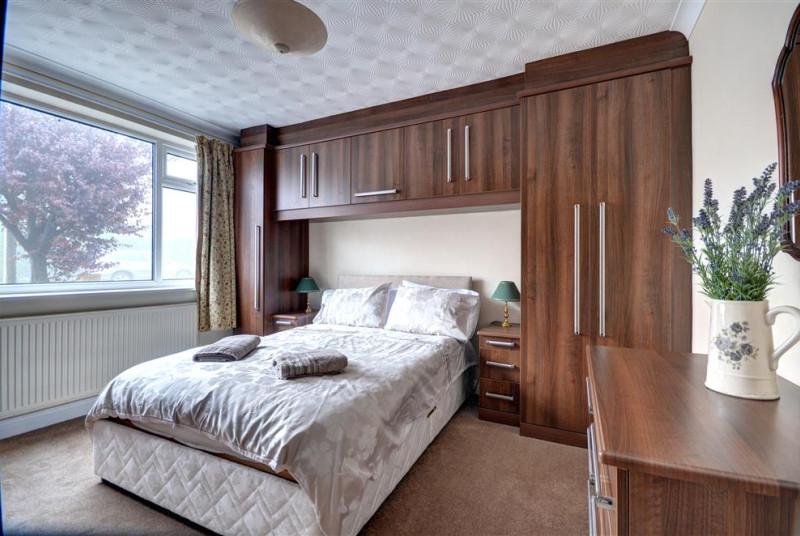 Bedroom 1 has a double bed