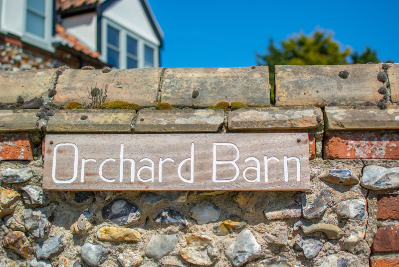 Orchard Barn nameplate